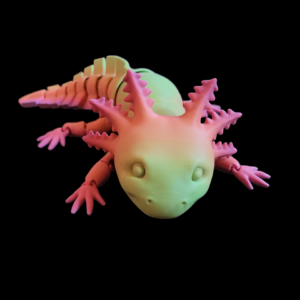 3d printed axolotl