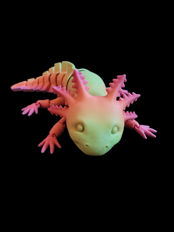 3d printed axolotl